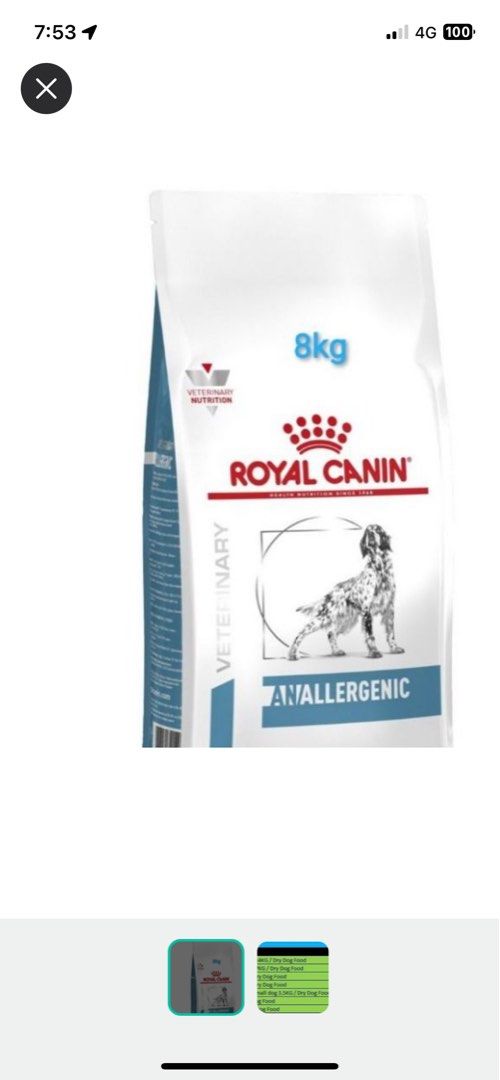 Royal canin anallergenic dog 2024 8kg