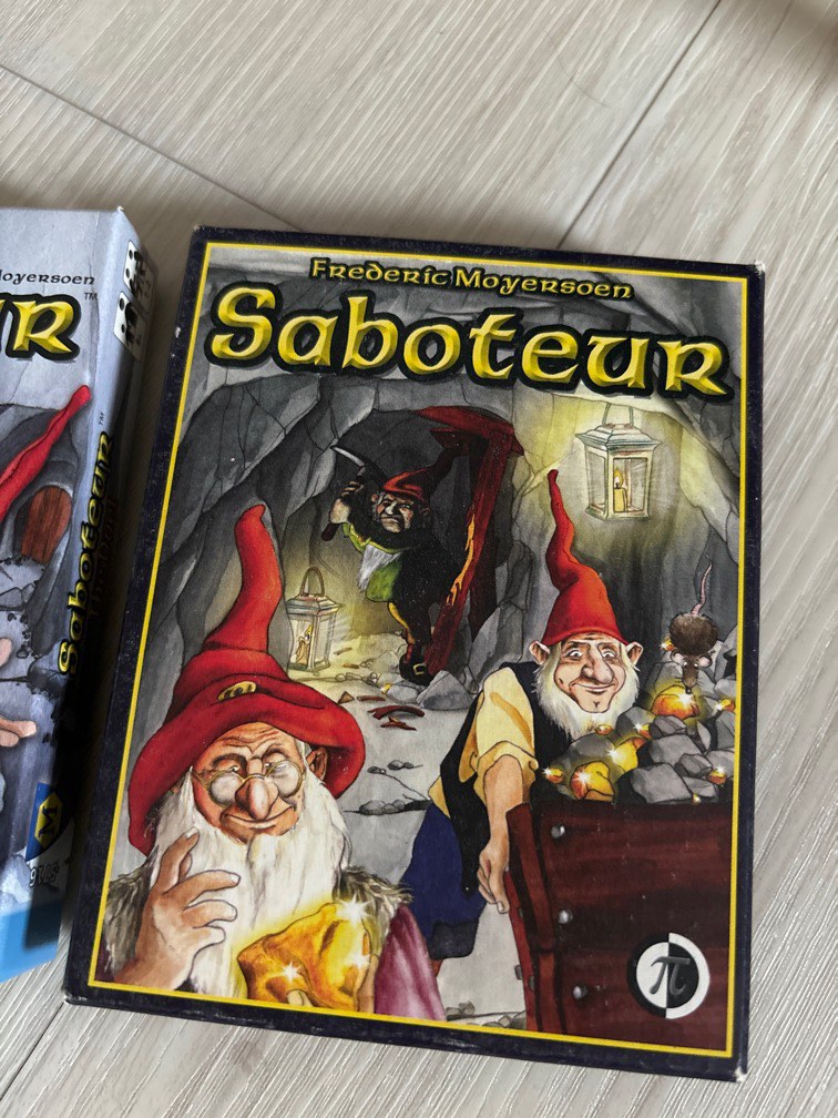 Saboteur, Hobbies & Toys, Toys & Games on Carousell