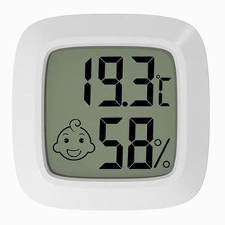 DOQAUS Indoor Thermometer [3 Packs], Mini Digital Hygrometer Room Thermometer, Humidity Meters, Accurate Temperature Humidity Mo