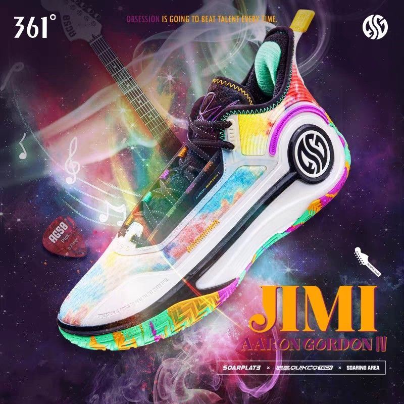 sales 361 Aaron Gordon 4 AG4 JIMI HENDRIX Men s Fashion Footwear Sneakers on Carousell