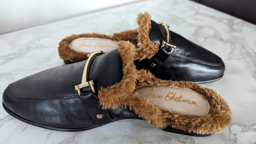 Sam edelman discount fur mules
