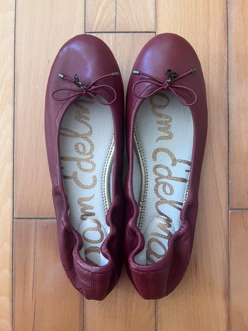Sam Edelman Felicia Flats Brick Red US 10.5