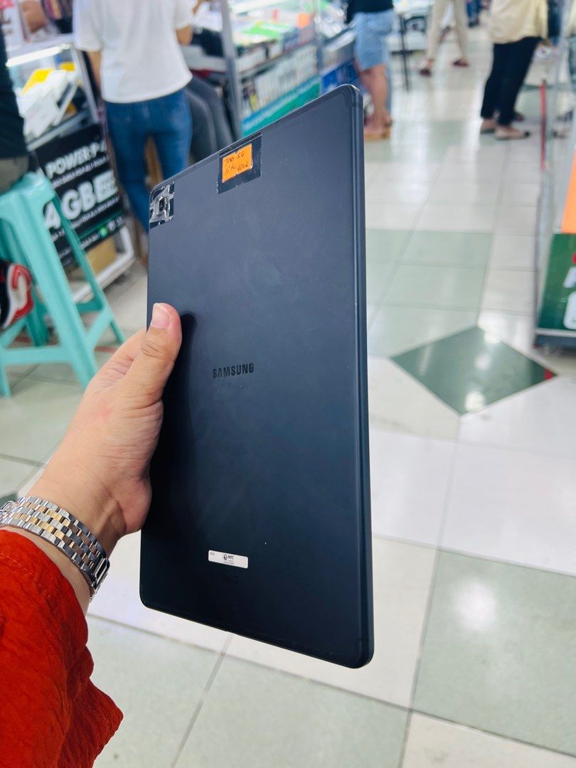 Samsung Tab S6 Lite (Category: Samsung) located in San Juan City. Submitted by javedsgadgetshop (Listing ID 1267694648, Image 2). Description: OPEN FOR INSTALLMENT VIA CREDIT CARD/GGIVES & SWAP/TRADE-IN! WE BUY AND SELL ( ANYKINDS OF UNIT BINIBILI PO NAMIN)! PTPA : Padelete po f bawal Read ❗️Onhand ‼️ Samsung Tab S6 Lite •128gb •NTC Variant •Good batt health •Factory Unlock •95% Smoothness •No hidden issue | No Repaired •100% Authentic | Not Refu