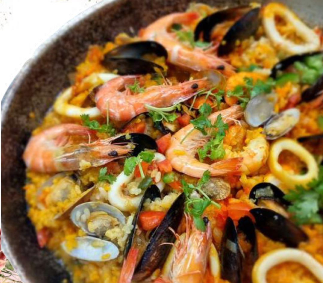 Seafood Paella, Food & Drinks, Chilled & Frozen Food on Carousell