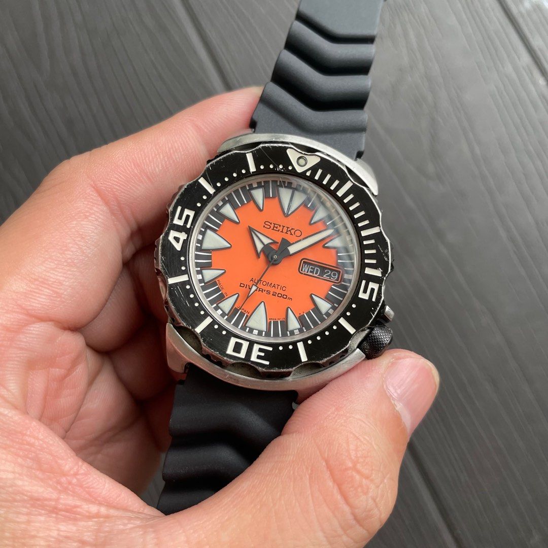 Seiko Orange Monster Gen 2 SRP315 Discontinued Model