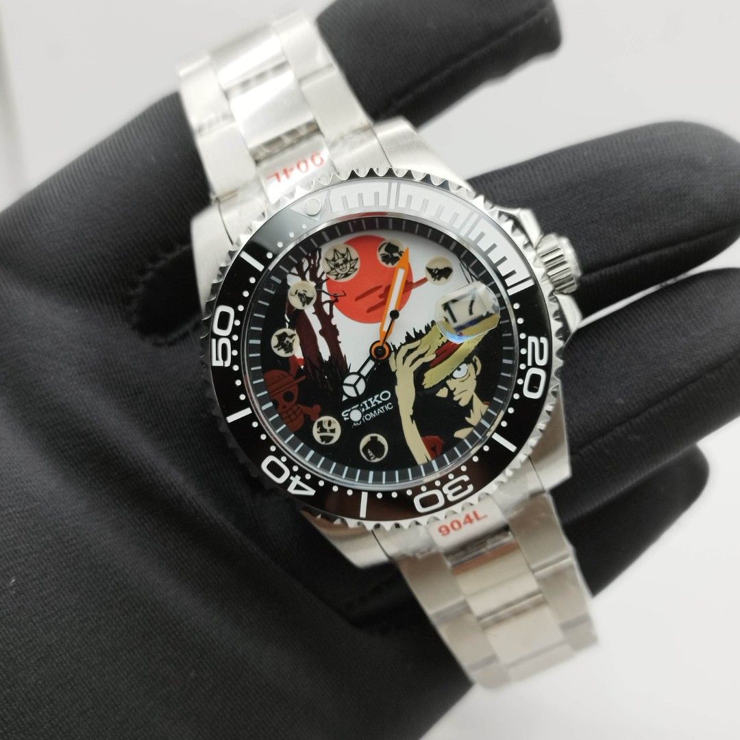 Seikolex one piece (Category: Men's Watches) located in Quezon City. Submitted by ars_watches (Listing ID 1267617564, Image 2). Description: this watch is customize build by us and not affiliated with it's brand original nh35 automatic movement 904L stainless steel aftermarket base 904L Stainless steel solid links and endlinks oyster strap sapphire glass 40mm case dm with box and paper bag.