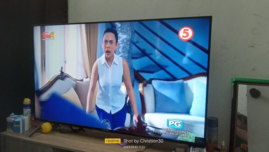 Sony X85J 55inches smart tv, TV & Home Appliances, TV & Entertainment ...