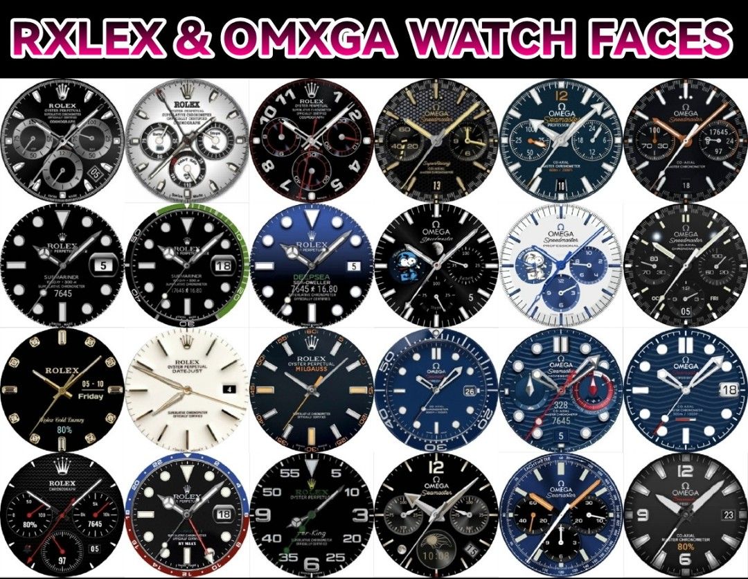 Huawei watch on sale faces rolex