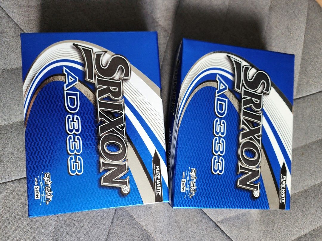 SRIXON AD333 Golf Balls, Sports Equipment, Sports & Games, Golf on