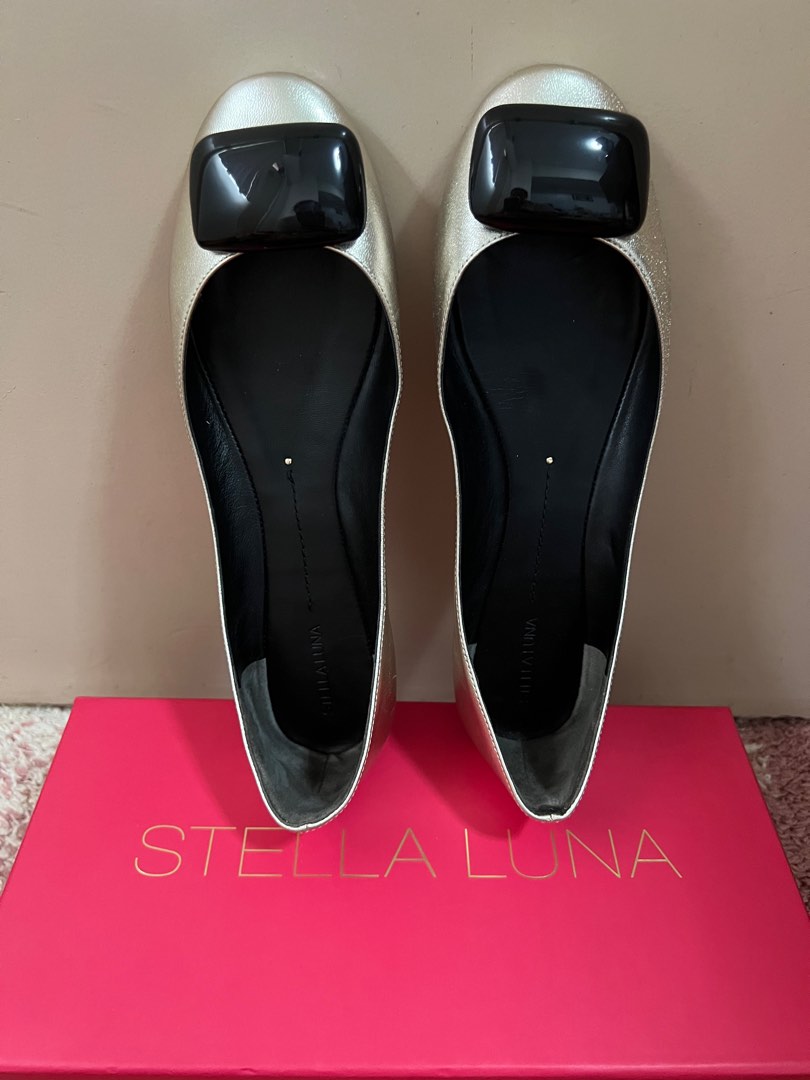 Escarpins Stella Luna 38 IT (39 FR) – Talons 10,5 Cm Noir Cuir, Occasion