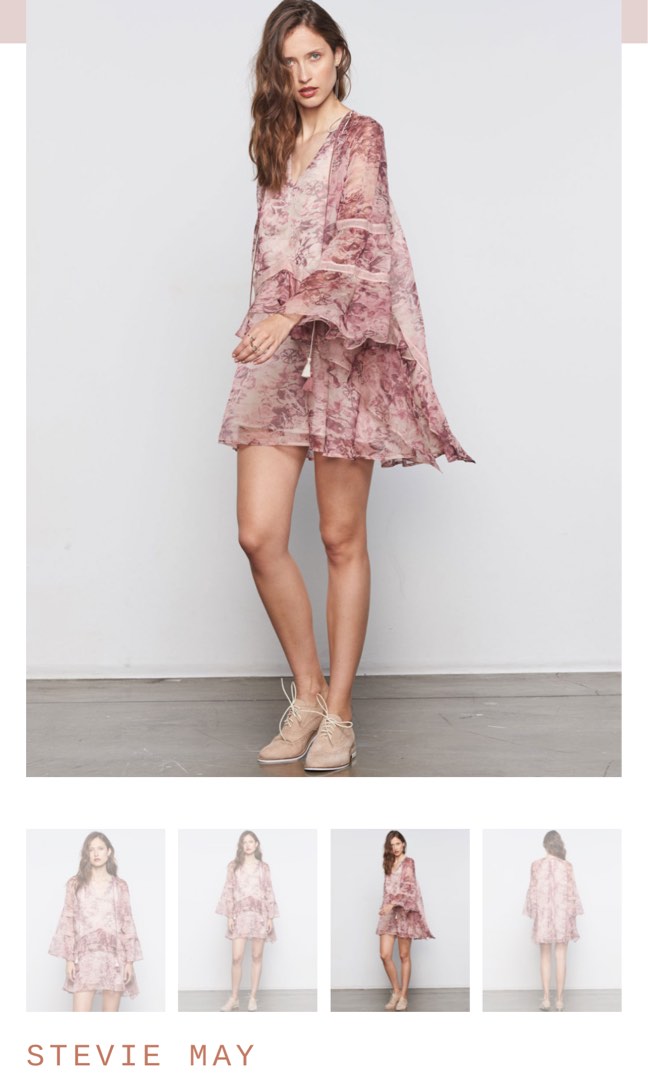 Stevie may pink dress on sale
