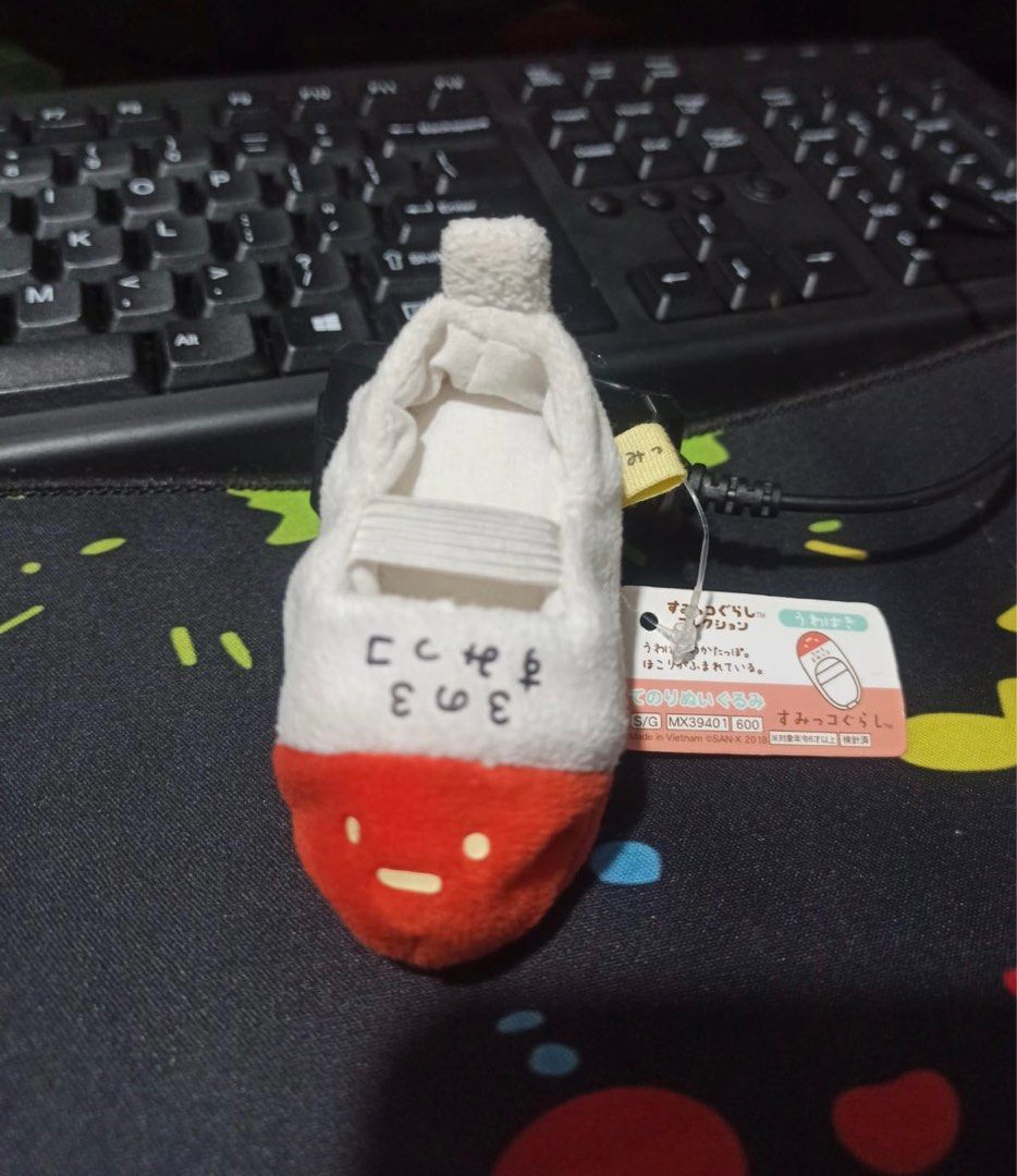 Sumikko Gurashi Shoe Study Tenori (Category: Sneakers) located in Bay. Submitted by springtiger (Listing ID 1267730816, Image 1). Description: ✅with pptg ✅1 tenori only ✅sf shouldered by buyer MOP: gcash MOD: shopee co for sf only and flash express.