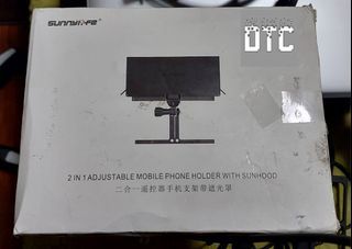 Sunnylife Accessories Remote Controller Mobile Phone Holder with Full Screen Sun Hood for DJI Mavic Air 2/Mavic Mini/Mavic Pro