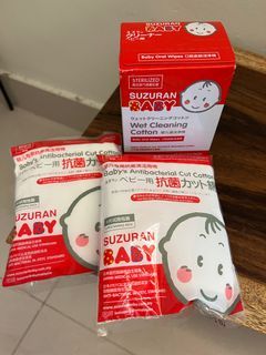 Suzuran Baby Wet Cleaning Cotton