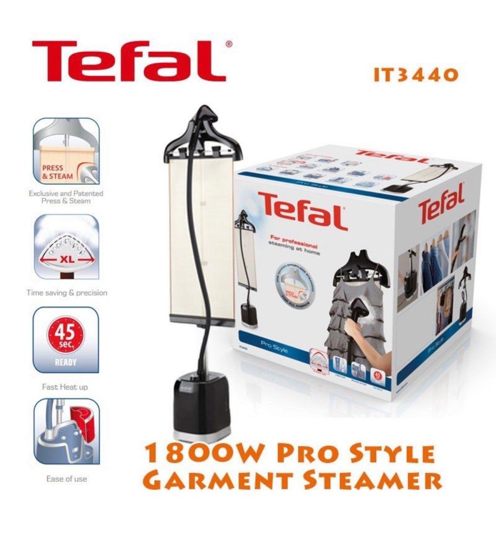 Tefal Garment Steamer Prostyle IT3440, TV & Home Appliances, Irons