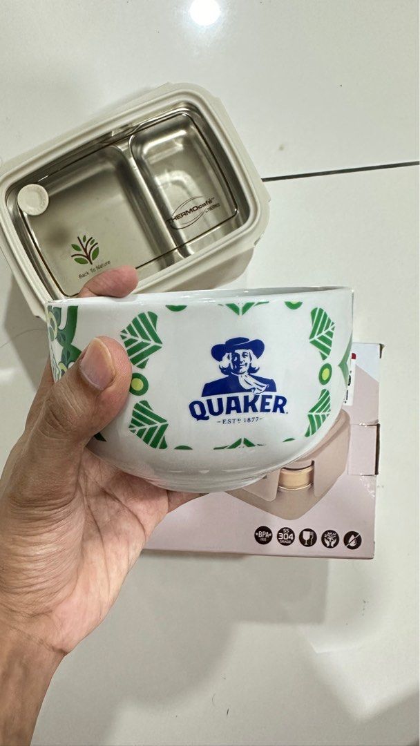 THERMOcafe by THERMOS Two Tier Stainless Steel Lunch Box, Furniture