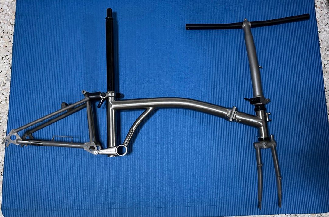 Frame titanium brompton sales