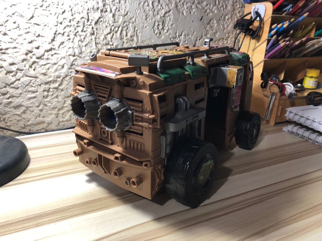 Shellraiser Van TMNT ninja turtle shellraiser van vehicle, Hobbies & Toys, Toys & Games ...