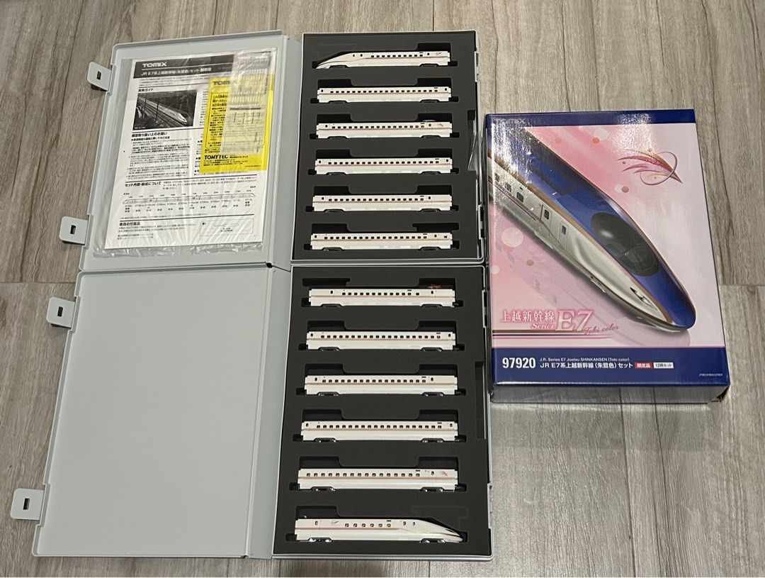 Tomix 97920 JR E7系上越新幹線(朱鷺色)套裝限定品全編12輛1/150 N 