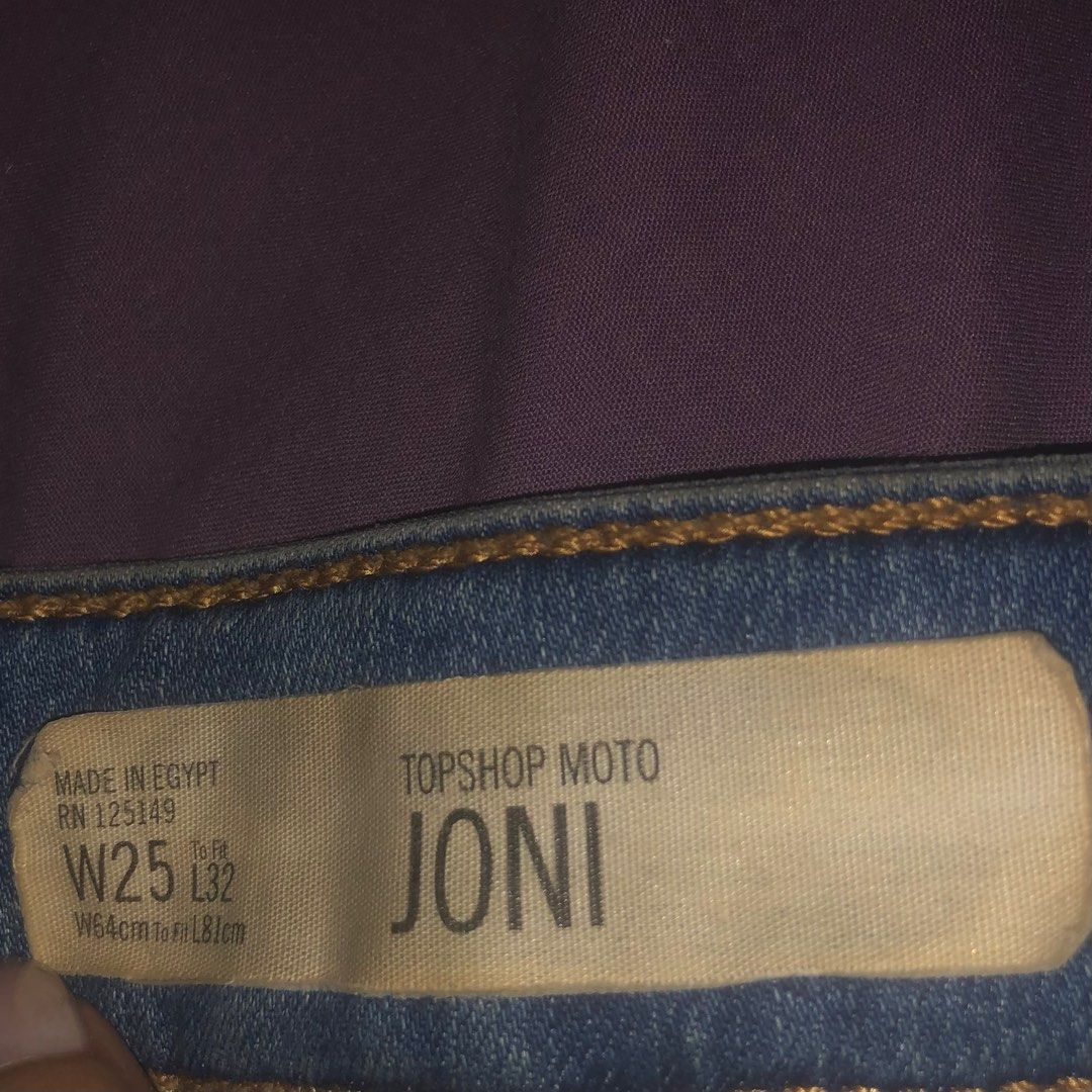 •topshop white Joni jeans , •9/10, •size w25