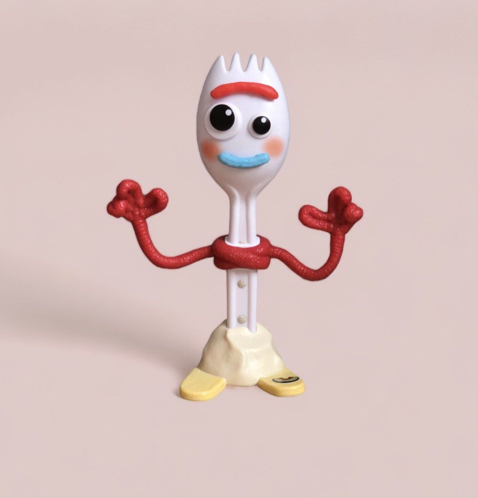 DISNEY TOY STORY 4 FORKY KIT FIGURE, Hobbies & Toys, Toys & Games on  Carousell