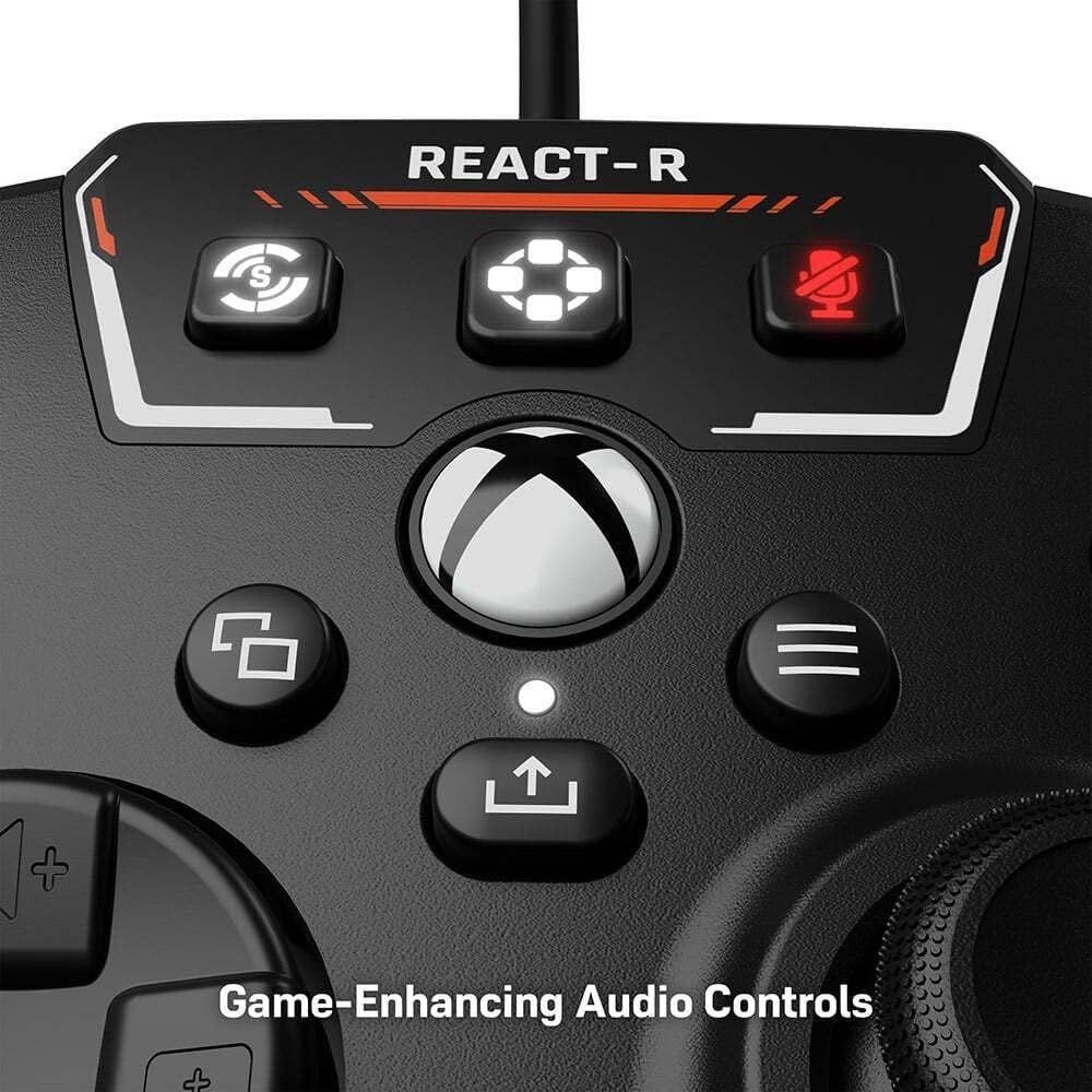 Turtle TBS-0730-01 Beach React-R Wired Controller, Black, Video ...