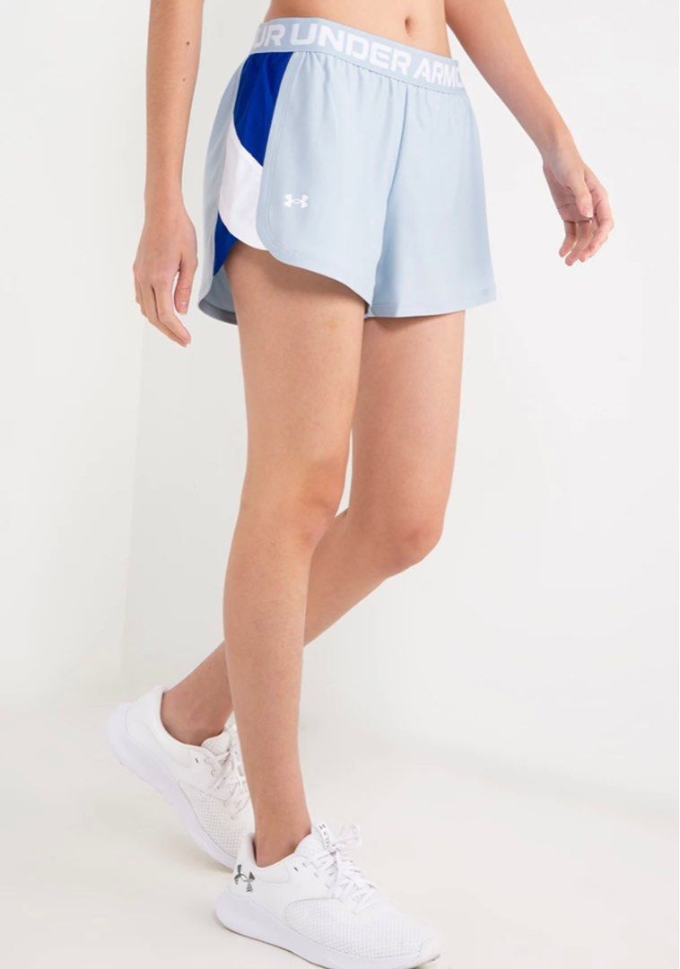 Under armour top striped shorts