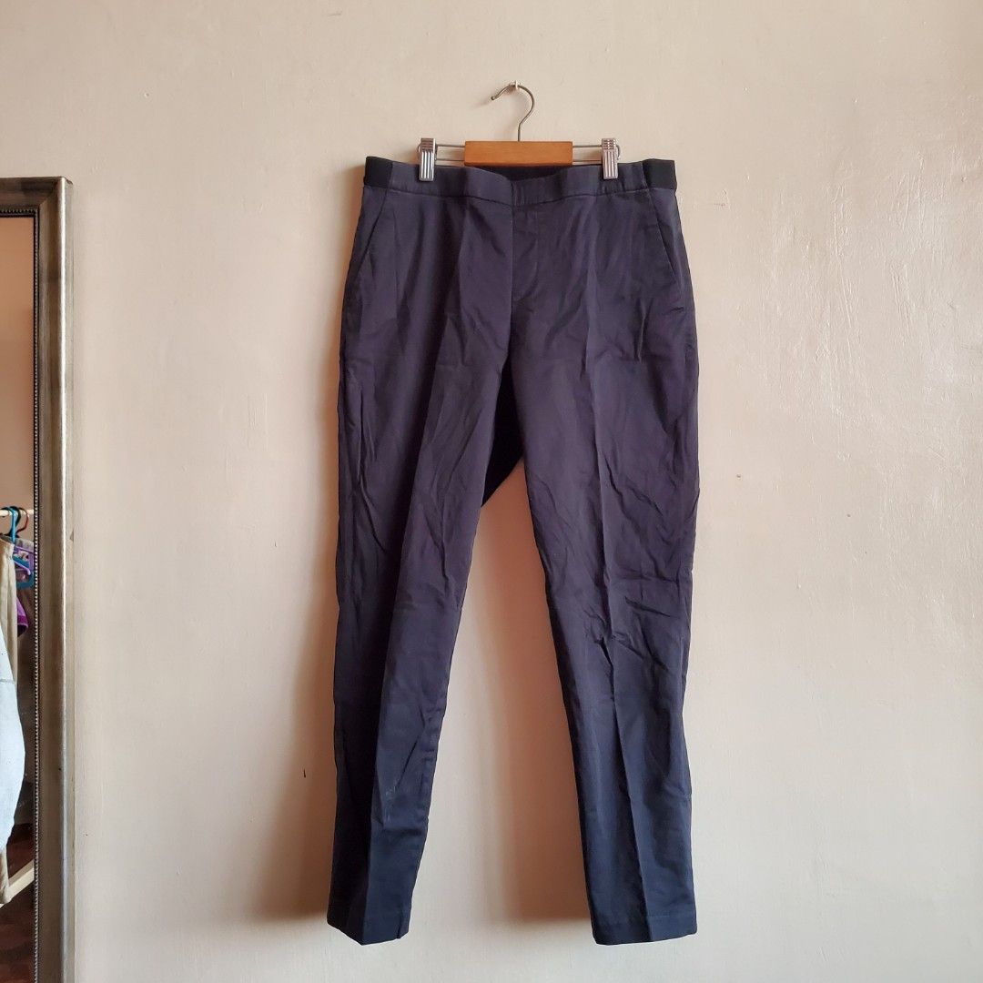 Uniqlo Black Ankle Pants, Women's Fashion, Bottoms, Other Bottoms on  Carousell