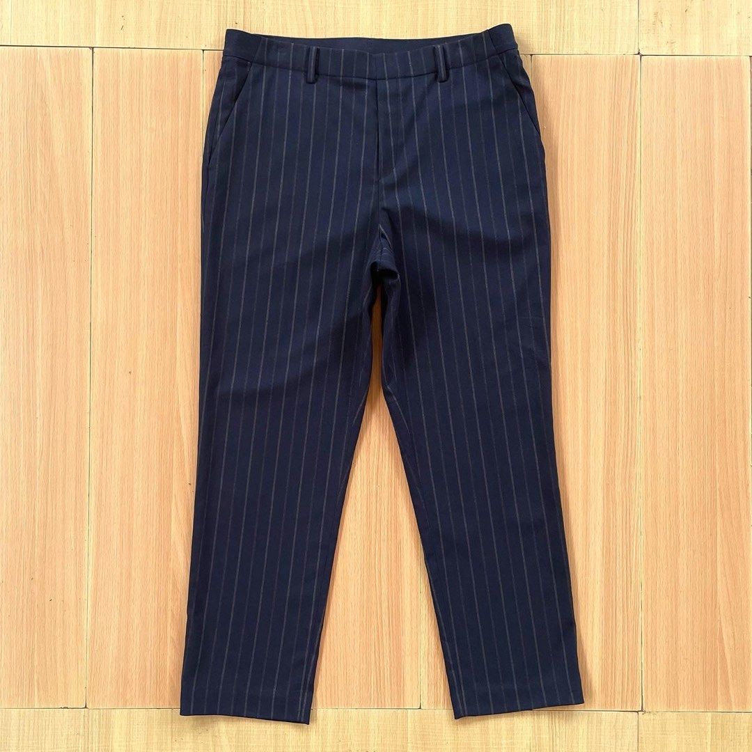 Uniqlo Ezy Ankle Pants Men s Fashion Bottoms Trousers on Carousell