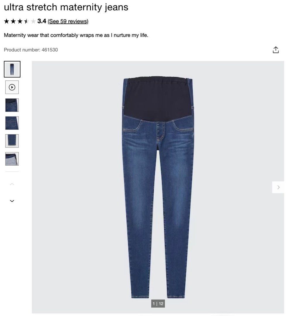 Uniqlo maternity jeans review hotsell