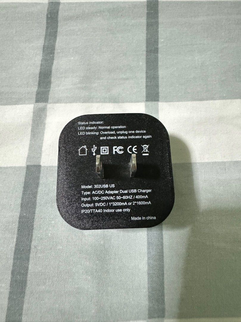 USB Travel Adaptor (Category: Cables & Adaptors) located in Quezon City. Submitted by soldoutmnl (Listing ID 1267645128, Image 3). Description: USB Travel Adaptor.