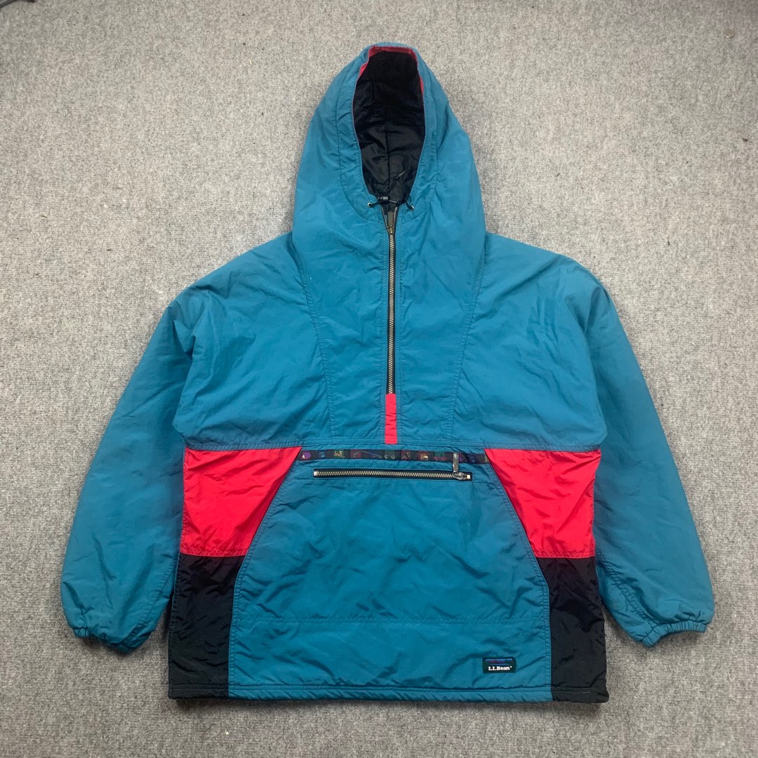 Vintage 90s LL Bean Anorak Jacket Men s Fashion Activewear on