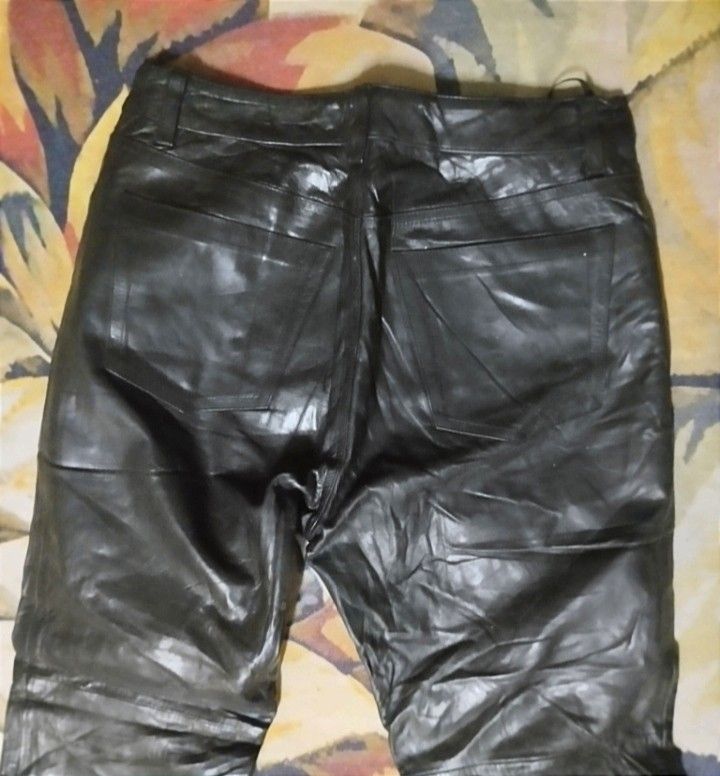 Gap leather pants mens deals
