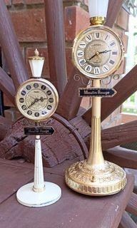 Vintage Mechanical and Quartz Table Alarm  Clock