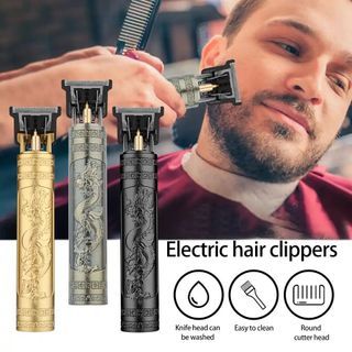 Vintage T9 Electric Hair Cutting Machine Hair Clipper Professional Men Shaver Rechargeable Barber Trimmer for Men