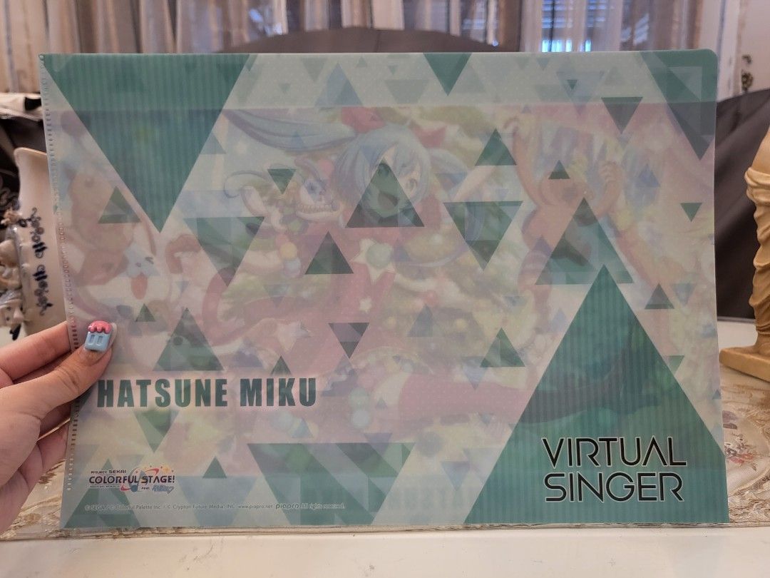 Vocaloid Hatsune Miku 3 Pcs. Folder Bundle (Category: Stationery & School Supplies) located in San Fernando. Submitted by jpmarketplace2023 (Listing ID 1267660537, Image 3). Description: -Vocaloid Hatsune Miku 3 pcs. folder bundle for only PHP180 -Authentic from Japan.