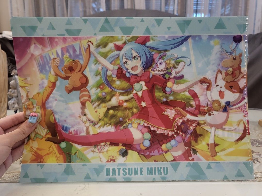 Vocaloid Hatsune Miku 3 Pcs. Folder Bundle (Category: Stationery & School Supplies) located in San Fernando. Submitted by jpmarketplace2023 (Listing ID 1267660537, Image 2). Description: -Vocaloid Hatsune Miku 3 pcs. folder bundle for only PHP180 -Authentic from Japan.