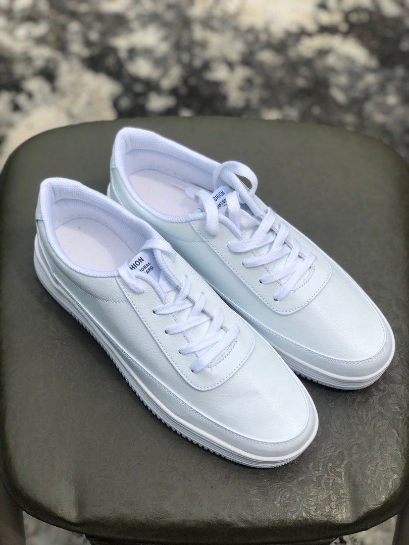 All white casual shoes online