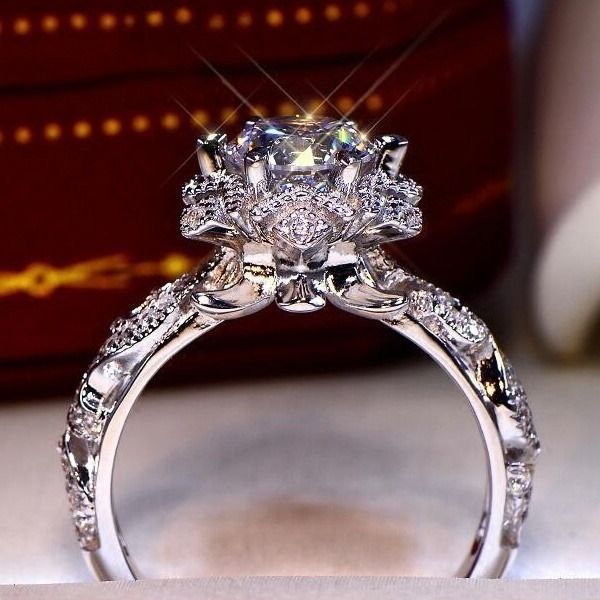 All in one engagement wedding ring discount