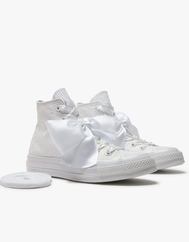 White floral new arrivals converse