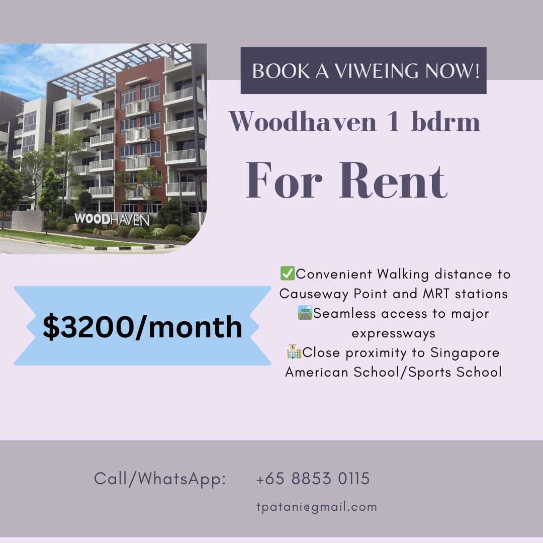 Woodhaven, Property, Rentals, Condos & ECs on Carousell
