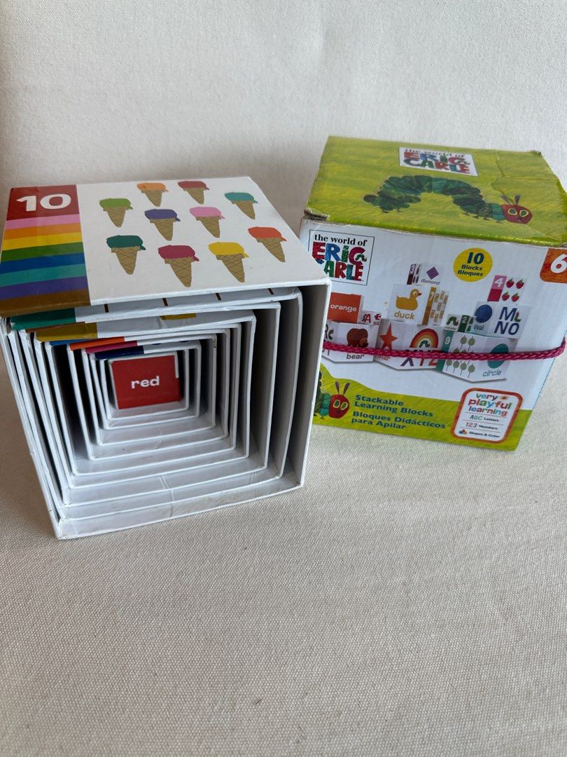 World of Eric Carle The Very Hungry Caterpillar Stacking Nesting