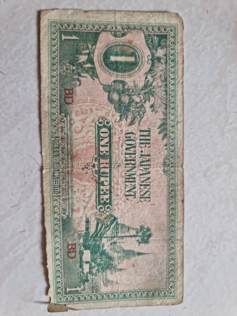 World War 2 Japanese 100 Rupees note, Hobbies & Toys, Memorabilia ...