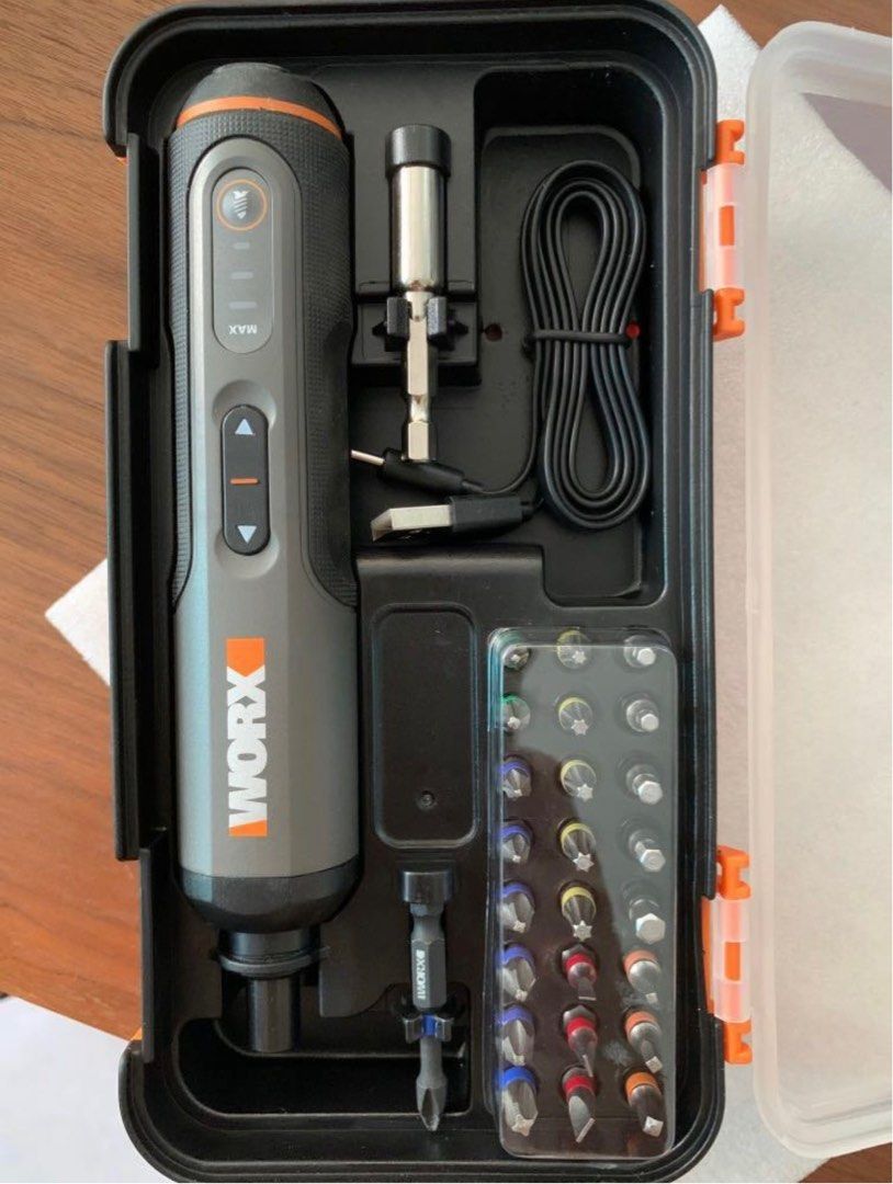 WORX ELECTRIC SCREWDRIVER POWER TOOLS, Furniture & Home Living, Home ...