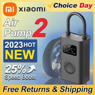 2023 New Xiaomi Mijia Air Pump 2 Portable Electric Air Compressor