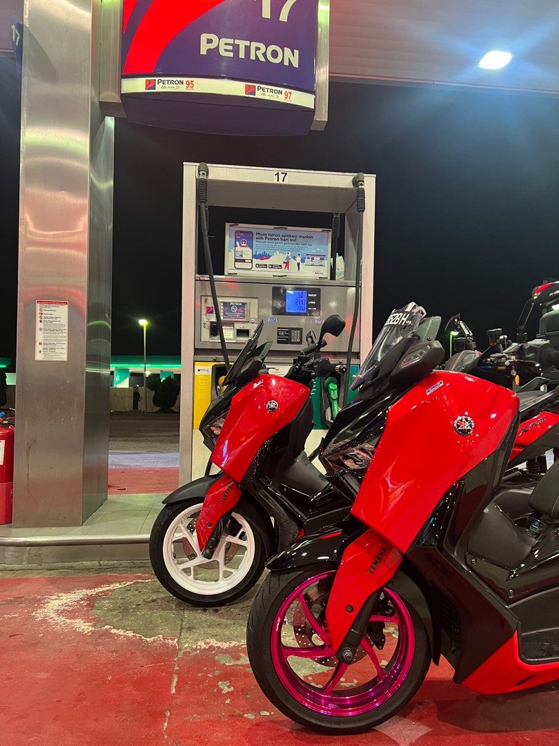 Xmax CNC rim, Motorcycles, Motorcycles for Sale, Class 2A on Carousell