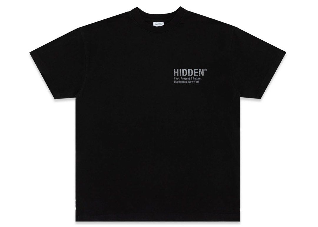 (XXL) Hidden 3M Boro Black Tee