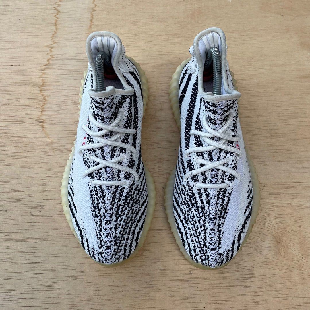 Yeezy 35 v2 white clearance on feet