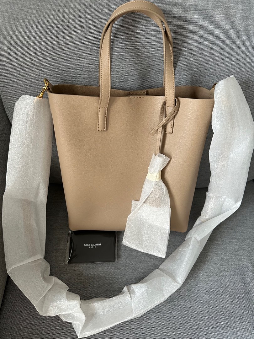 Ysl toy best sale leather tote bag