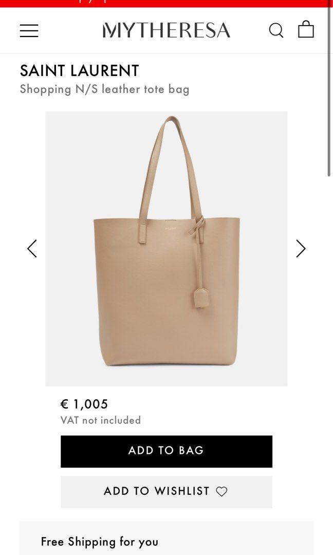 Saint laurent best sale toy tote sale
